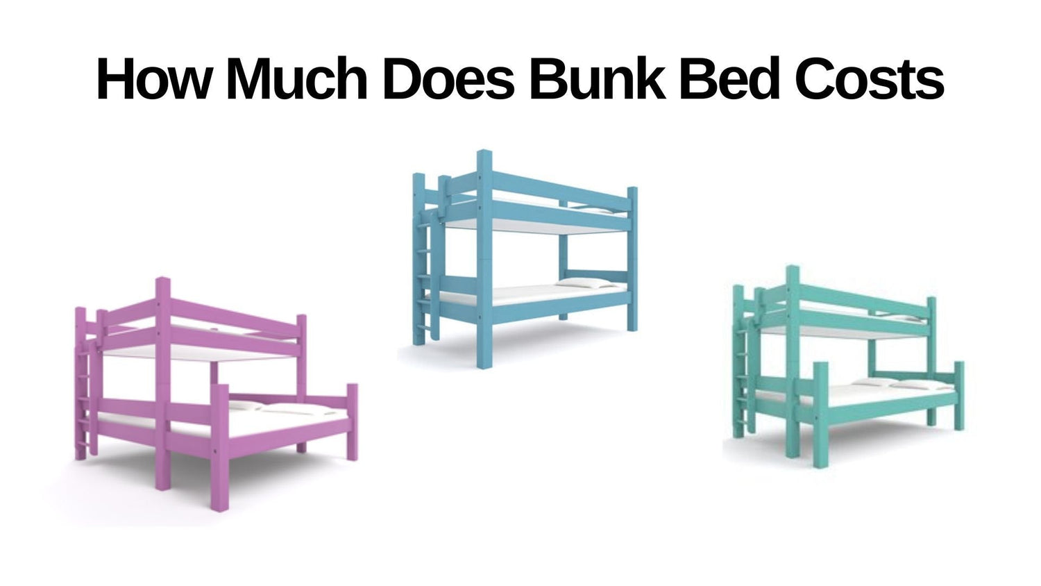 How much do bunk beds cost graphic